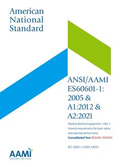 AAMI ES60601-1: 2005 & A1:2012 & A2:2021