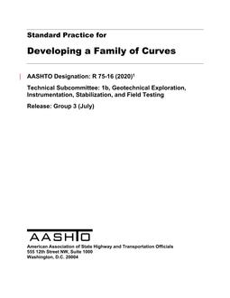 AASHTO R 75-16