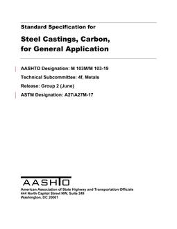 AASHTO M 103M/M 103-19