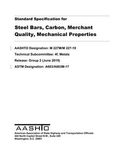 AASHTO M 227M/M 227-19