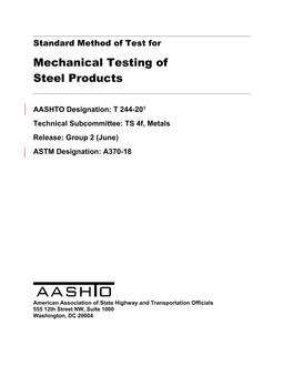 AASHTO T 244-20