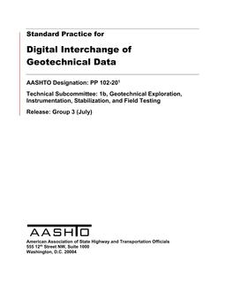 AASHTO PP 102-20