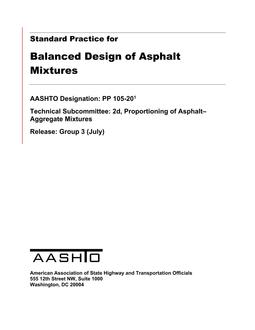 AASHTO PP 105-20