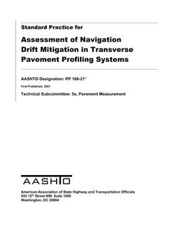 AASHTO PP 108-21