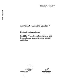 AS/NZS 60079.28-2007