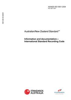 AS/NZS ISO 5901-2004