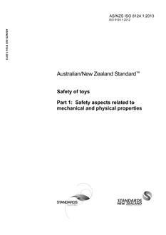 AS/NZS ISO 8124.1-2013