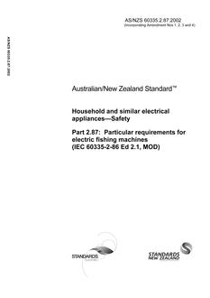 AS/NZS 60335.2.86-2002