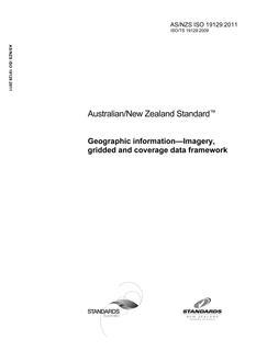 AS/NZS ISO 19129-2011