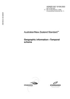 AS/NZS ISO 19108:2003