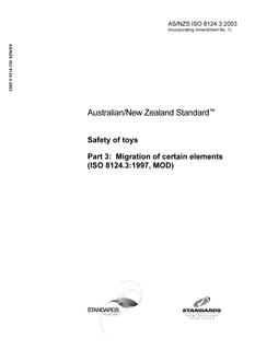 AS/NZS ISO 8124.3-2003