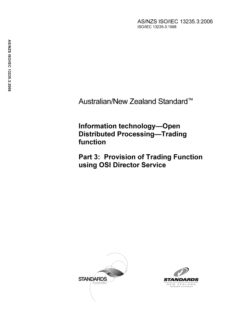 AS/NZS ISO/IEC 13235.3-2006