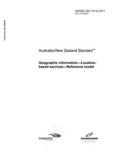 AS/NZS ISO 19132-2011