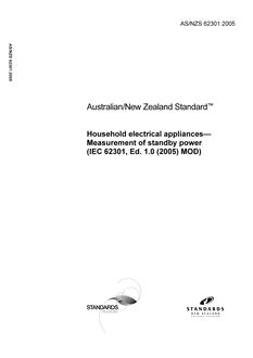 AS/NZS 62301-2005