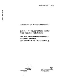 AS/NZS 60669.2.1-2013