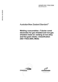 AS/NZS ISO 17632-2006