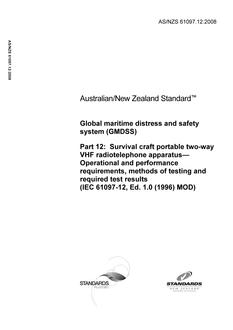 AS/NZS 61097.12-2008