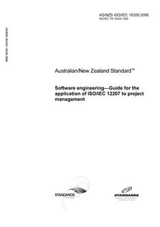 AS/NZS ISO/IEC 16326-2006