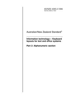 AS/NZS 4395.2-1996