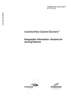 AS/NZS ISO 19141-2011