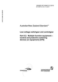 AS/NZS IEC 60947.6.2:2015