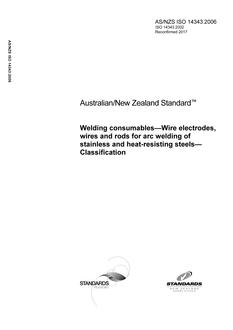 AS/NZS ISO 14343-2006