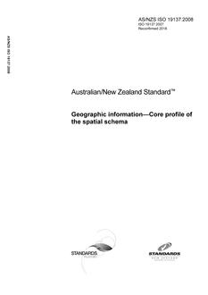 AS/NZS ISO 19137-2008