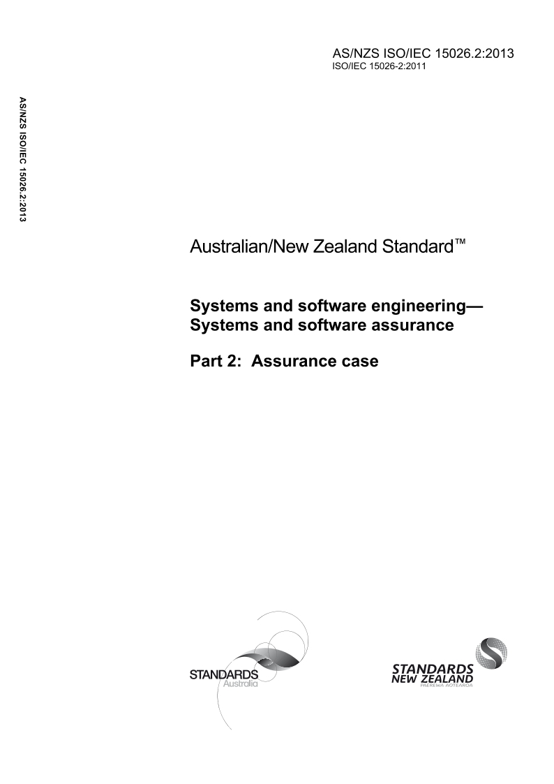 AS/NZS ISO/IEC 15026.2-2013