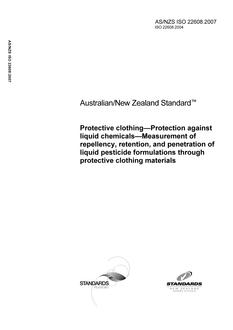 AS/NZS ISO 22608-2007