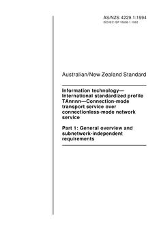 AS/NZS 4229.1-1994