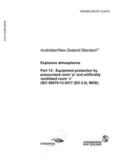 AS/NZS 60079.13:2019