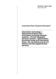 AS/NZS 14842:1999