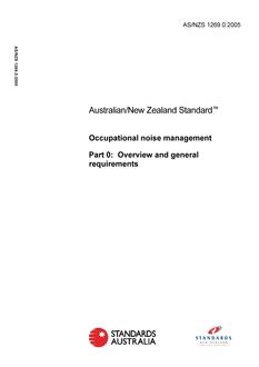 AS/NZS 1269.0:2005