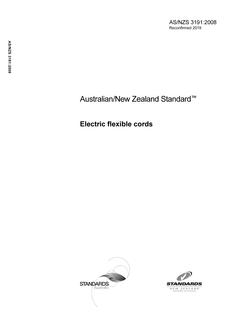 AS/NZS 3191:2008