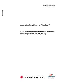 AS/NZS 2596:2003