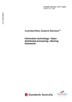 AS/NZS ISO/IEC 14771:2003