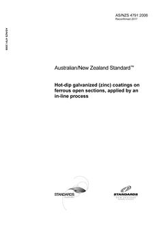 AS/NZS 4791:2006