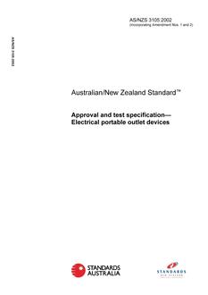 AS/NZS 3105:2002