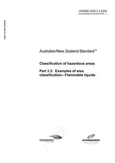 AS/NZS 2430.3.3:2004