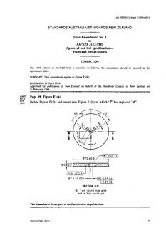 AS/NZS 3112:1993 AMDT 1