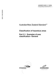 AS/NZS 2430.3.1:2004