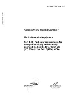 AS/NZS 3200.2.38:2007