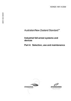 AS/NZS 1891.4:2009