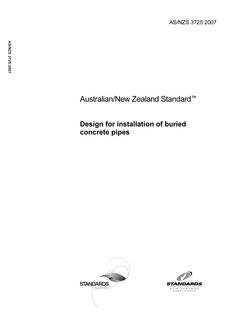 AS/NZS 3725:2007