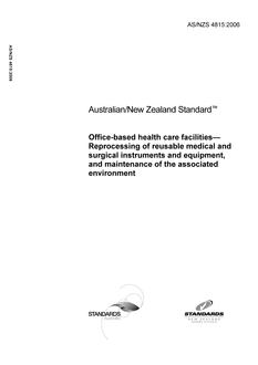 AS/NZS 4815:2006