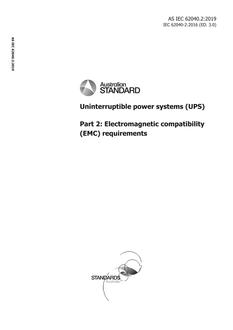 AS IEC 62040.2:2019