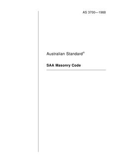 AS 3700-1988