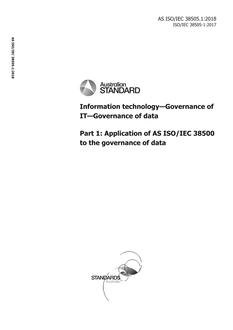 AS ISO/IEC 38505.1:2018
