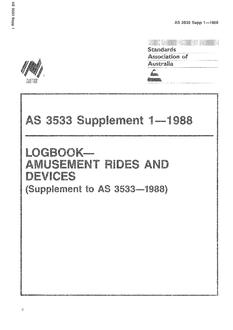 AS 3533 SUPP 1-1988