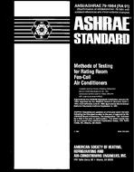 ASHRAE 79-1984 (RA 91)